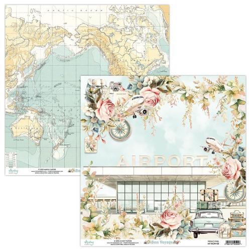 Mintay - 8 x 8 Paper Pad - Bon Voyage