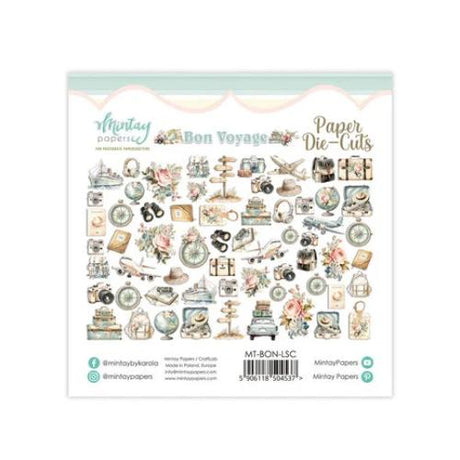 Mintay - Paper Die-Cuts - Bon Voyage, 60 pcs