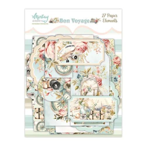 Mintay - Paper Elements - Bon Voyage, 27 pcs
