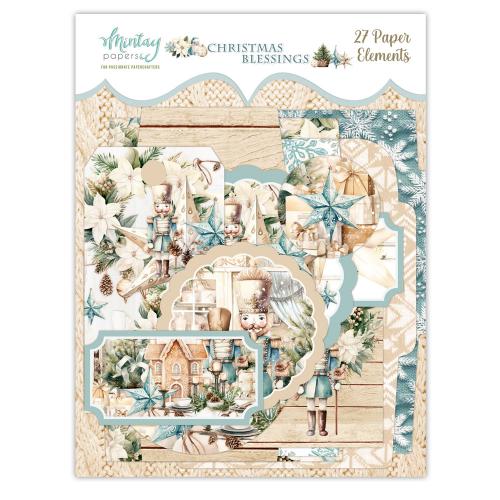 Mintay - Paper Elements - Christmas Blessings, 27 pcs