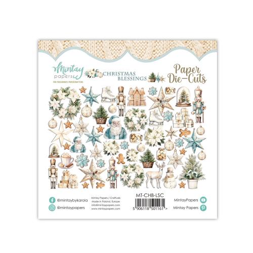 Mintay - Paper Die-Cuts - Christmas Blessings, 60 pcs