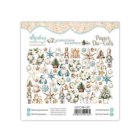 Mintay - Paper Die-Cuts - Christmas Blessings, 60 pcs