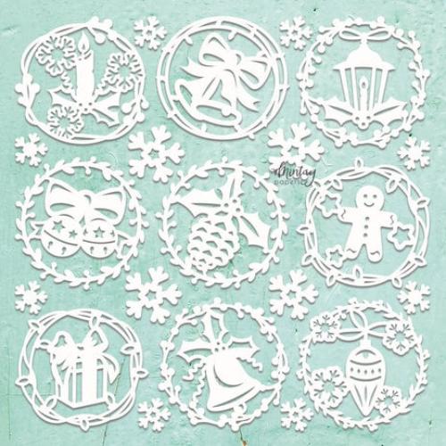 Mintay Chippies Decor 12x12 Inch Xmas Decors (MT-CHIP2-D109) - Postage as per Actual