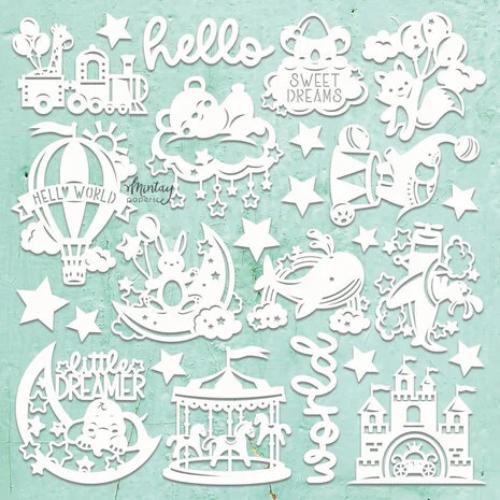 Mintay Chippies Decor 12x12 Inch Baby Love (MT-CHIP2-D110) - Postage as per Actual