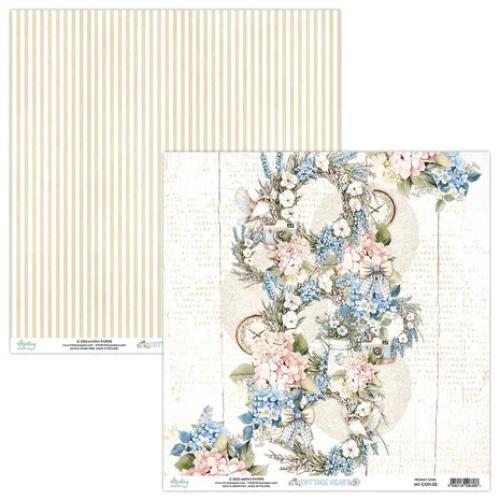 Mintay Cottage Heart 12x12 Inch Scrapbooking Paper Set (MT-COH-07) - Postage as per Actual