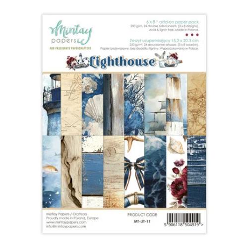 Mintay - 6 x 8 Add-On Paper Pad - Lighthouse