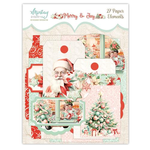 Mintay - Paper Elements - Merry & Joy, 27 pcs