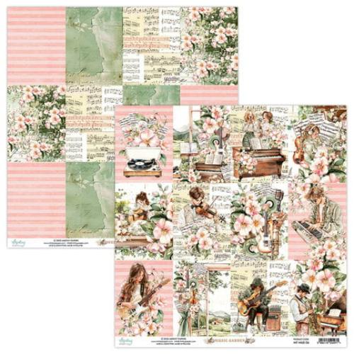 Mintay - 12 x 12 Paper Set - Music Garden - Postage as per Actual