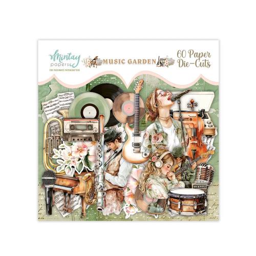 Mintay - Paper Die-Cuts - Music Garden, 60 pcs