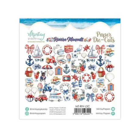 Mintay Riviera Moments Paper Die-Cuts (60pcs) (MT-RIV-LSC)
