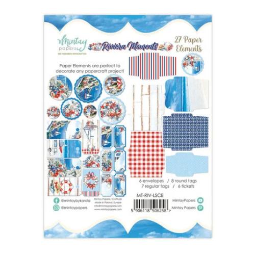Mintay Riviera Moments Paper Die-Cuts (60pcs) (MT-RIV-LSC)