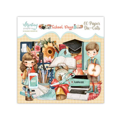 Mintay Papers Die-Cuts - School Days, 60 pcs