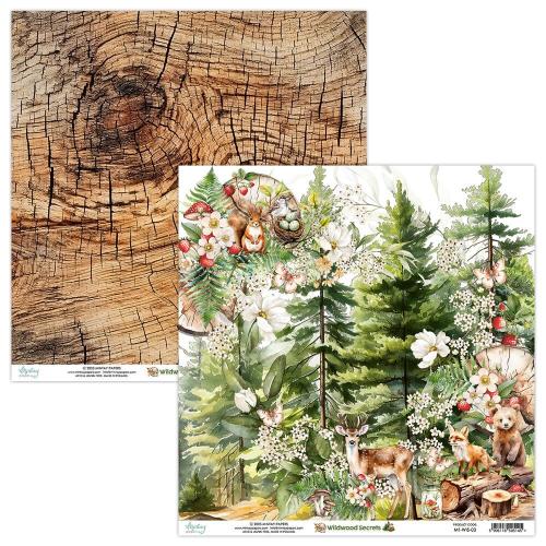 Mintay - 12 x 12 Paper Set - Wildwood Secrets - Postage as per Actual