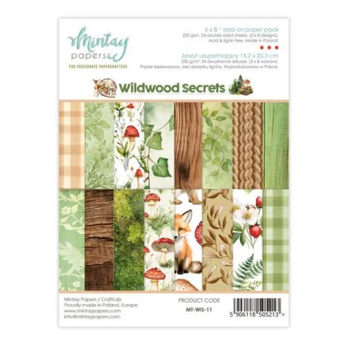 Mintay - 6 x 8 Add-On Paper Pad - Wildwood Secrets