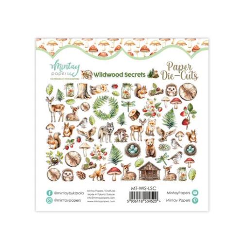 Mintay - Paper Die-Cuts - Wildwood Secrets, 60 pcs