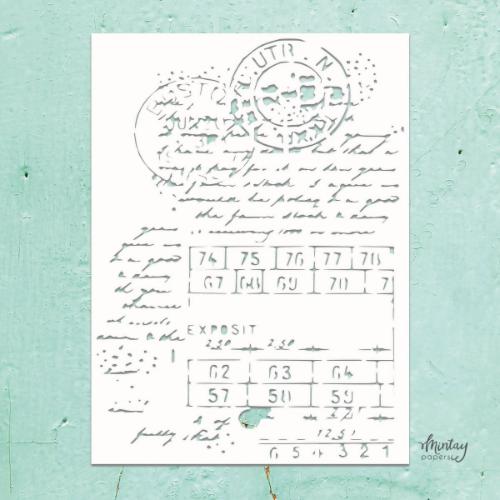 Mintay Kreativa - 6 x 8 Stencil - Mixed 1