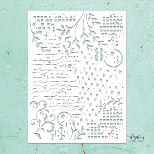 Mintay Kreativa - 6 x 8 Stencil - Mixed 4