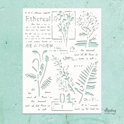 Mintay Kreativa Stencil 6x8 Inch Mixed 8 (MTK-STEN-57)
