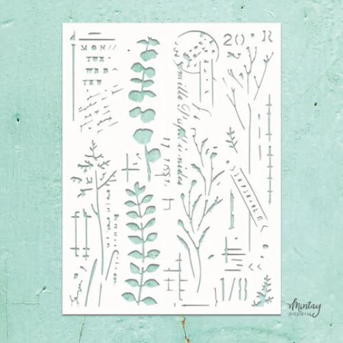 Mintay Kreativa Stencil 6x8 Inch Mixed 9 (MTK-STEN-58)