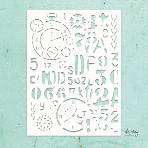 Mintay Kreativa Stencil 6x8 Inch Mixed 10 (MTK-STEN-59)