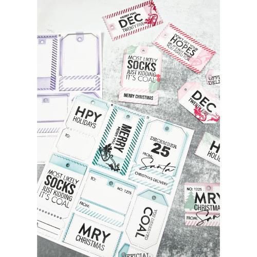 The Ton Stamps - Mass Tags Dies