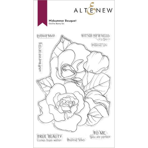 Altenew - Midsummer Bouquet Stamp Set