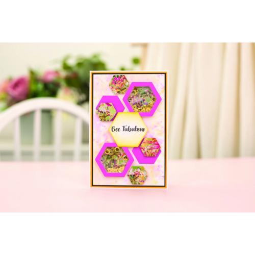 Crafter's Companion Honeysuckle Metal Dies Sweet Honeycomb