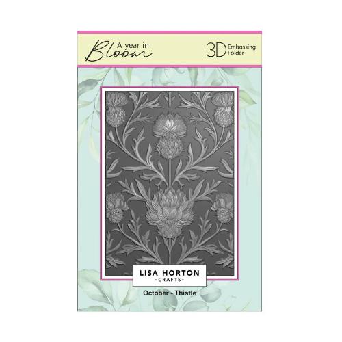 Lisa Horton Crafts 5” x 7” 3D Embossing Folders