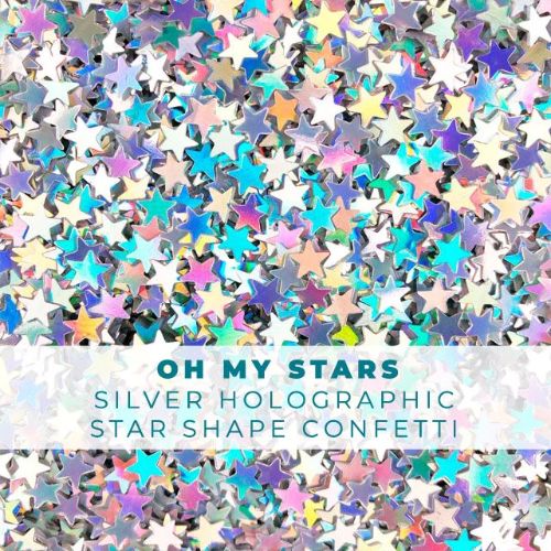 Trinity Stamps - Oh My Stars Holographic Star Confetti