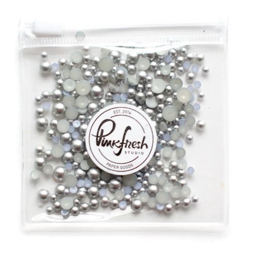Pinkfresh Studio - Metallic Beads Matte Silver