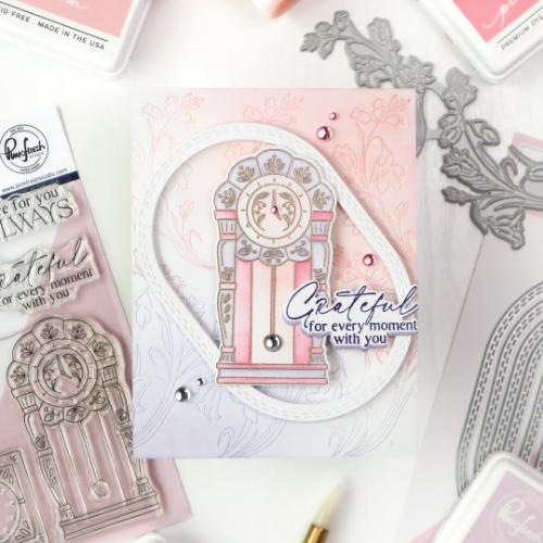 Pinkfresh Studio - Double Stitched Elongated Oval die