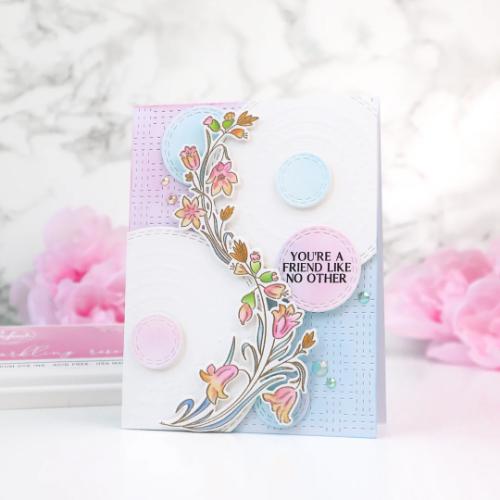 Pinkfresh Studio - Double Stitched Circle die