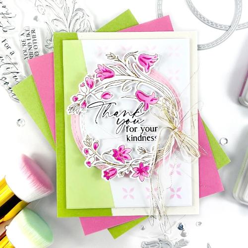 Pinkfresh Studio - Double Stitched Circle die