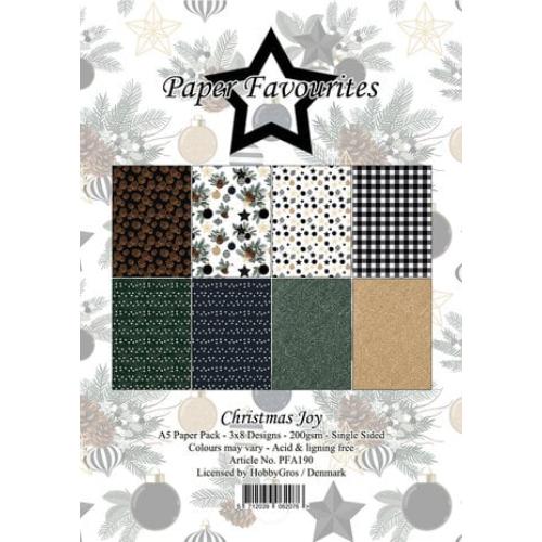 Paper Favourites Christmas Joy A5 Paper Pad (PFA190)