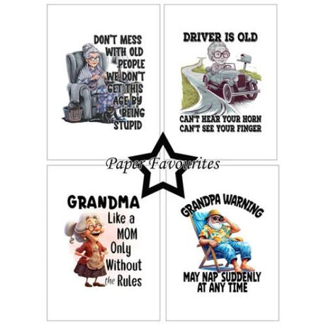 Paper Favourites - A6 Paper Pack Funny Quotes #1 (PFA565)