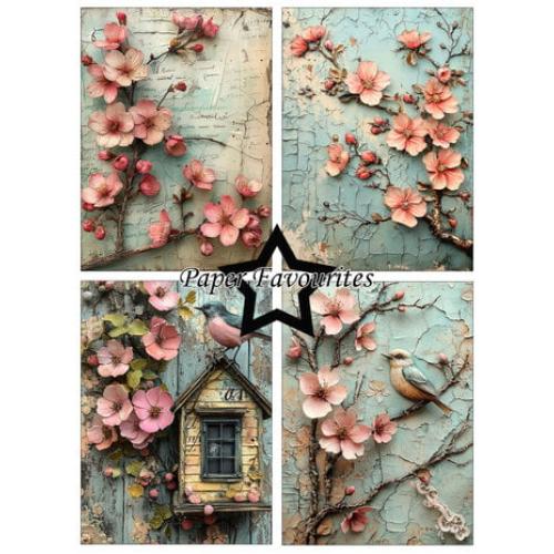 Paper Favourites - A6 Paper Pack Flower Journal (PFA570)