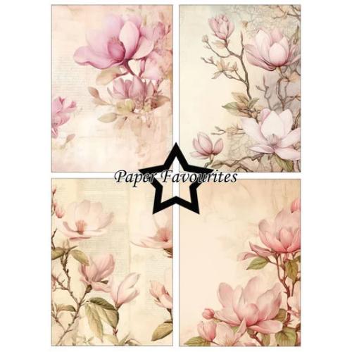 Paper Favourites - A6 Paper Pack Pink Magnolia (PFA571)