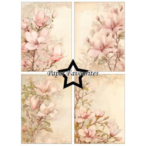 Paper Favourites - A6 Paper Pack Pink Magnolia (PFA571)