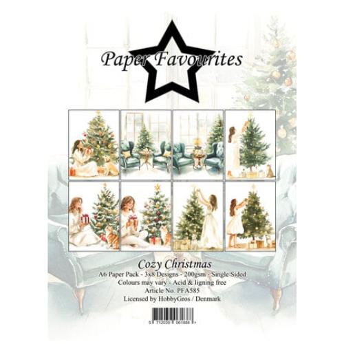 Paper Favourites - A6 Paper Pack Cozy Christmas (PFA585)