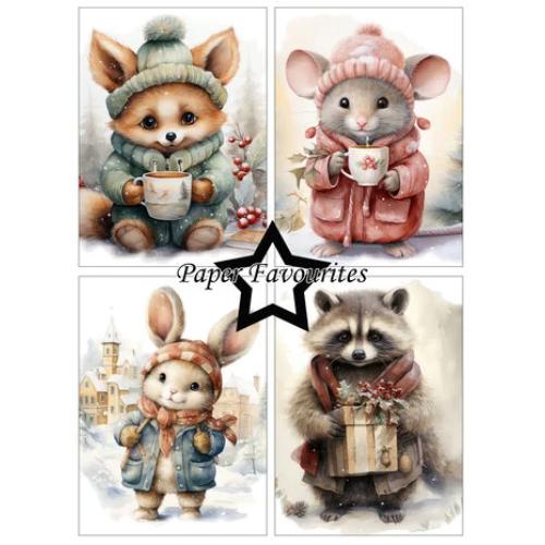 Paper Favourites - A6 Paper Pack Winter Cuteness (PFA588)