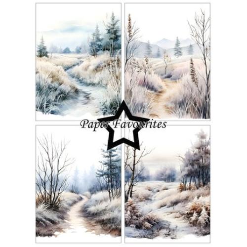 Paper Favourites Frosty Winter A6 Paper Pad (PFA590)