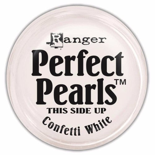 Ranger Perfect Pearls Pigment Powder .25oz - Confetti White