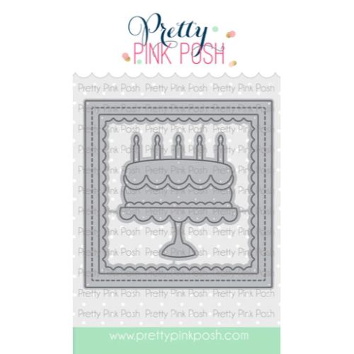 Pretty Pink Posh - Party Cake Die