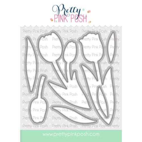 Pretty Pink Posh - Tulip Coordinating Die Set