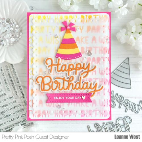 Pretty Pink Posh - Party Hats Die