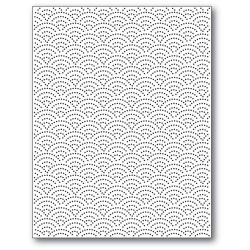 Poppy Stamps - Pinpoint Half Ring Plate craft die