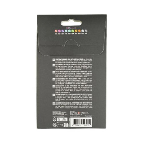 Sakura - Gelly Roll Retractable Metallic Set 10pcs
