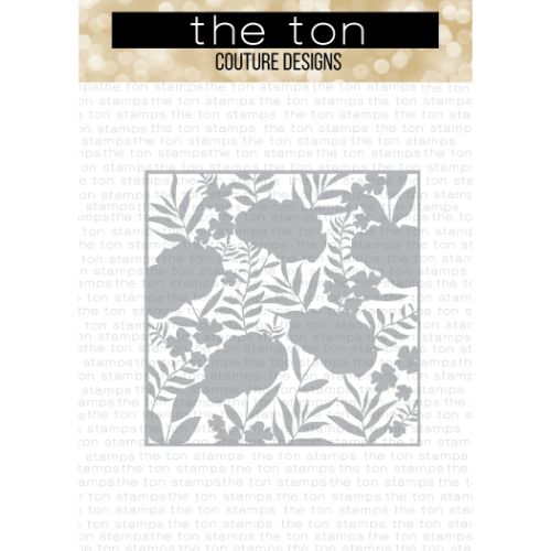 The Ton Stamps - Peony Print Coordinating Die 
