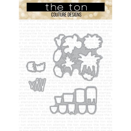 The Ton Stamps - Petite Planters Coordinating Dies 