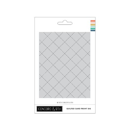 Concord & 9th - Quilted Card Front Die